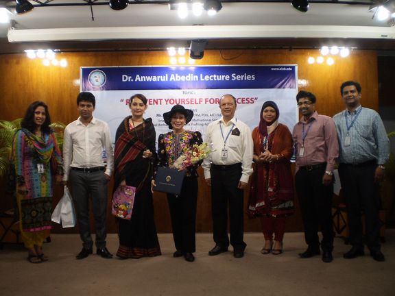 DR. ANWARUL ABEDIN LECTURE SERIES AT AIUB